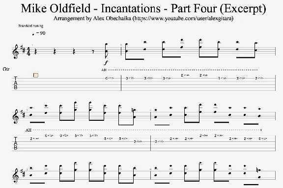 Mike Oldfield - Incantations - Part Four (Excerpt)
