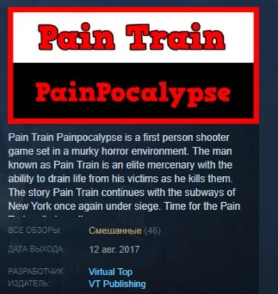 Pain Train PainPocalypse 💎STEAM KEY REGION FREE GLOBAL