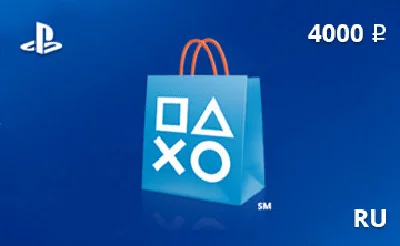PlayStation Network Gift Card 4000 rub. RU-region