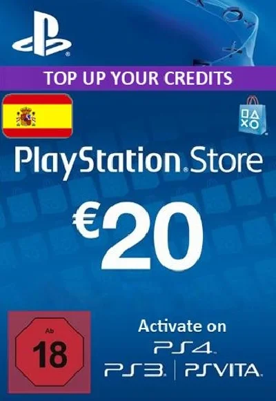 Playstation Network Card (PSN) 20 EUR (Spain)