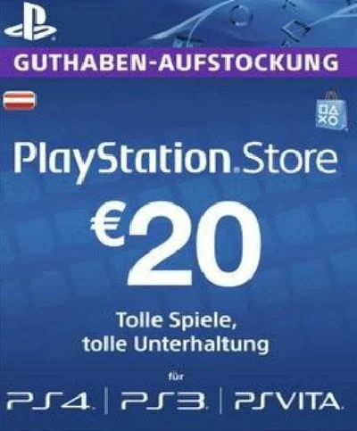 Playstation Network Card (PSN) 20€ (Austrian)