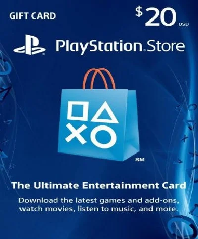 PlayStation Network Card (PSN) 20 $ (USA)
