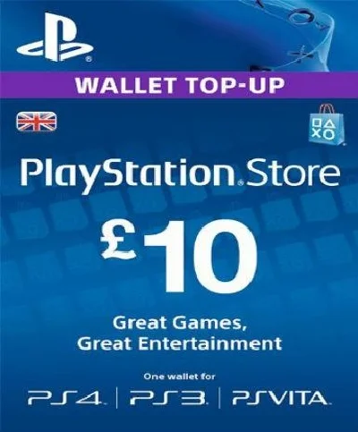 PlayStation Network Card (PSN) £10 (UK)