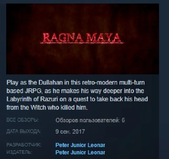 Ragna Maya STEAM KEY REGION FREE GLOBAL