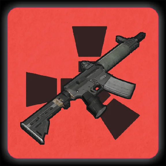 Macros on LR-300 sens 0.55 for the game RUST