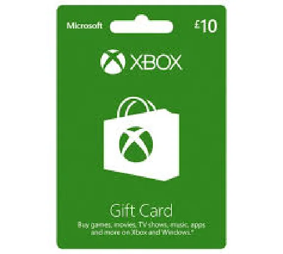 XBOX LIVE GIFT CARD 10 GBP (UK) + BONUS