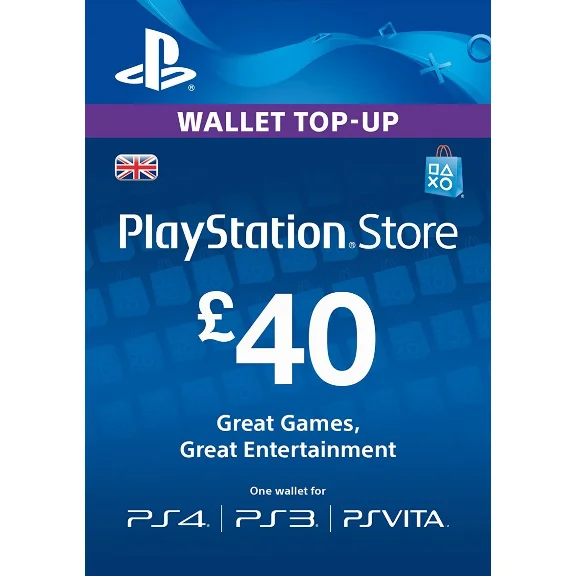 40£ фунтов psn ключ
