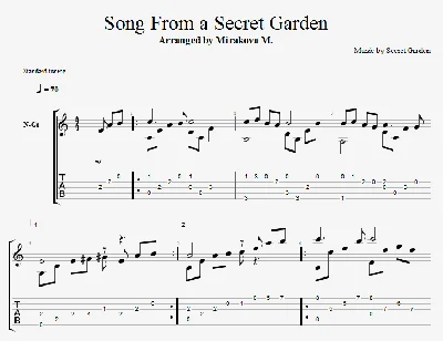 Secret Garden - Song From A Secret Garden