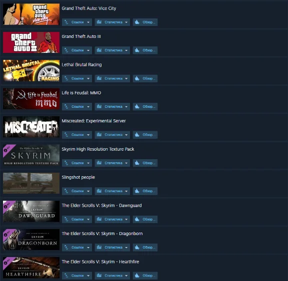Steam account more than 40 games (RU)