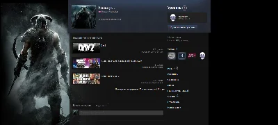 Steam account more than 40 games (RU)