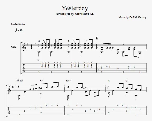 Yesterday - The Beatles
