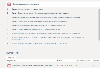 Контрольно-курсовое задание Организационное поведение