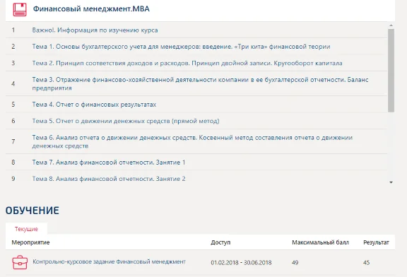 Контрольно-курсовое задание Финансовый менеджмент
