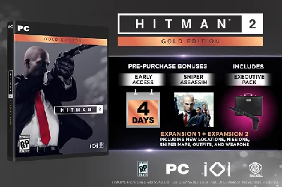 HITMAN 2 - Gold Edition (steam gift, russia)