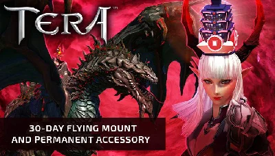 TERA - 30-day Duskwing Mount (NA Region En Masse)