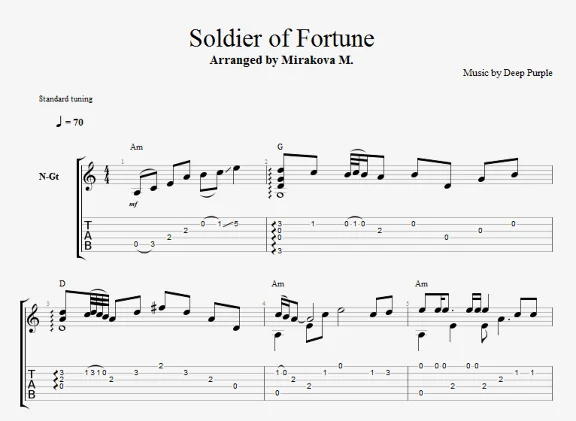 Soldier Of Fortune - Deep Purple