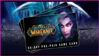 World of Warcraft 60 DAYS Time Card (Battle.net) RU/EU