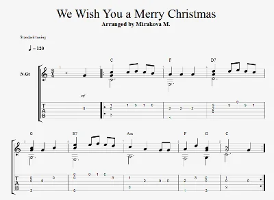 We Wish You a Merry Christmas