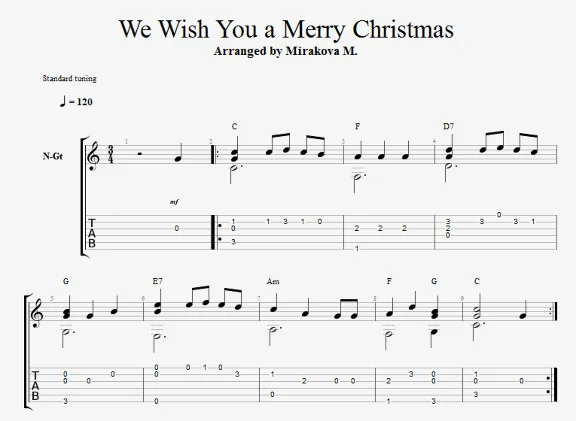 We Wish You a Merry Christmas