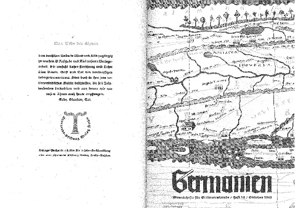 German notebooks Ahnenerbe - archive of 1933-1944
