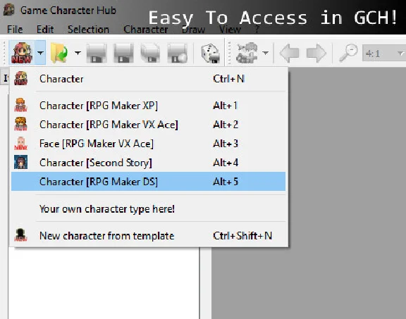 Game Character Hub PE DS Generator Parts - Steam GLOBAL