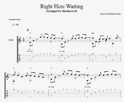 Right Here Waiting - Richard Marx