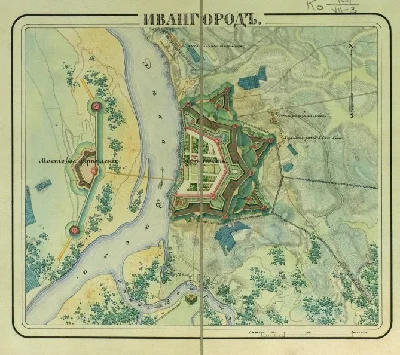 Atlas of stellar fortresses of the Russian Empire (1830