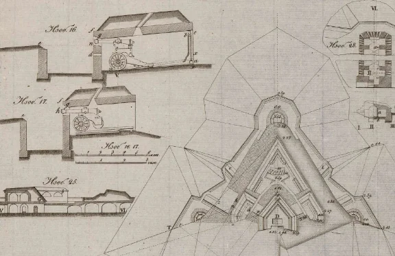 Fortification album Chernyshev, star fortress