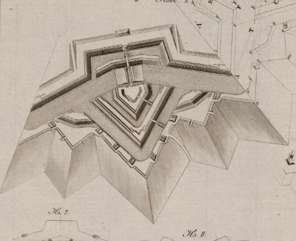 Fortification album Chernyshev, star fortress