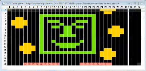 QuikTableGame.lua game for trading terminal Quik