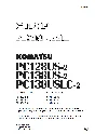 Komatsu PC128US-2, PC138US-2, USLC-2 Shop Manual