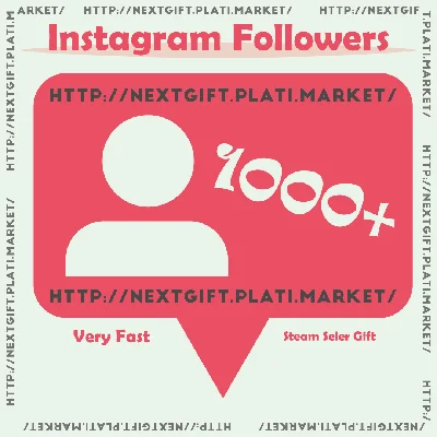 Instagram Followers 1000 + 500 like