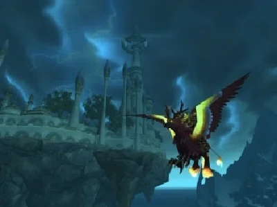 Flaming Blazing Hippogryph Hippogryph Mount