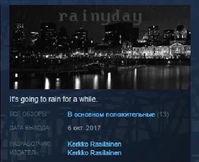 Rainyday STEAM KEY REGION FREE GLOBAL