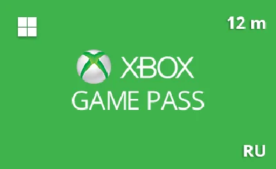 Xbox Game Pass Gift Card 12 months RU-region