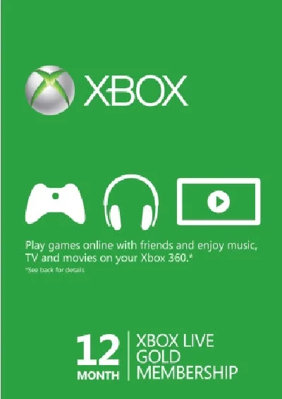 Xbox Live Gold - 12 Months (Global) Subscription