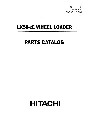 Hitachi LX50-2C Parts Catalog
