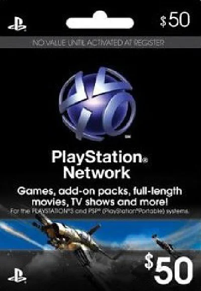 Playstation Network (PSN) $50 - USA + СКИДКИ