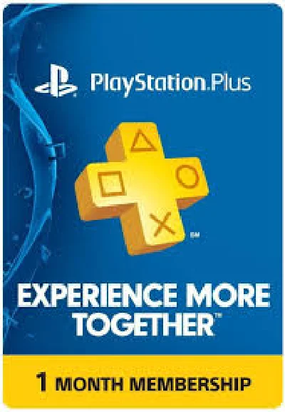 PLAYSTATION PLUS CARD 1 Месяц (30 ДНЕЙ) - ТОЛЬКО РОССИЯ