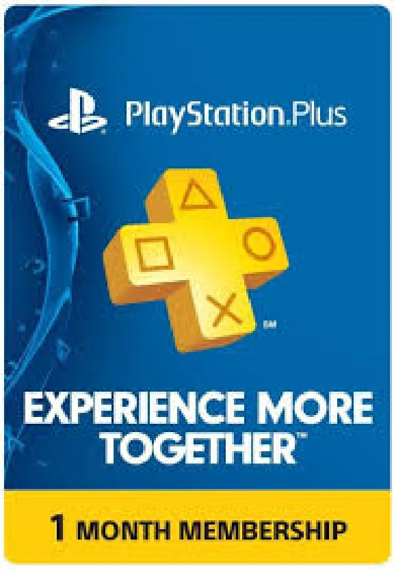 PLAYSTATION PLUS CARD 1 Месяц (30 ДНЕЙ) - ТОЛЬКО РОССИЯ