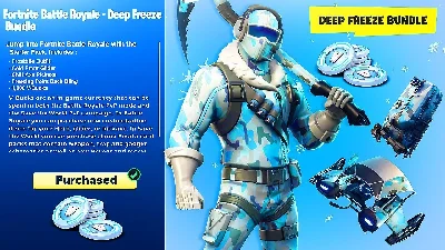 Fortnite Deep Freeze Bundl PC Key/ 3.000 V-Bucks Global