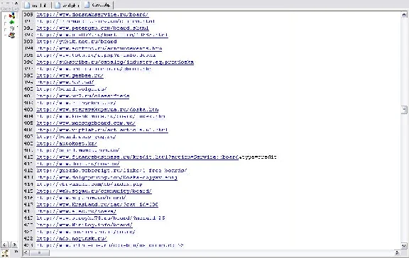 Database boards Russia 15.09.10 (990 pcs)