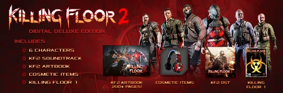 KILLING FLOOR 2 DIGITAL DELUXE EDITION UPGRADE✅