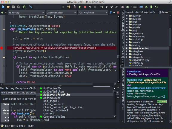 Wing Python IDE Pro 7.X.X