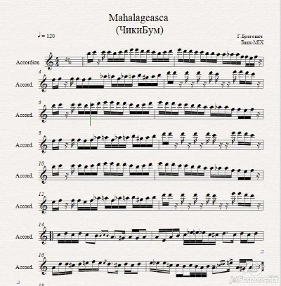 "Mahalageasca" (ChikiBum) Bayan-Mix - Goran Bregovich