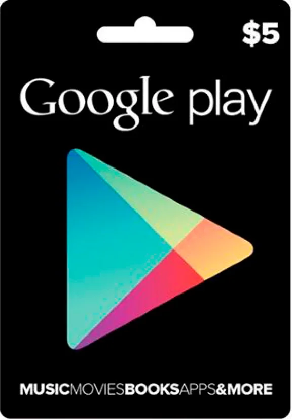 $5 Google Play Gift Card (US)
