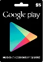 $5 Google Play Gift Card (US)