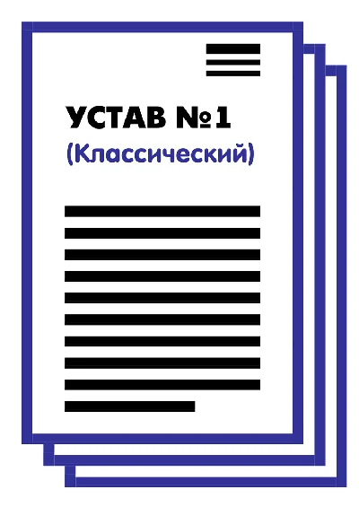 Charter of LLC No. 1 (Classic) on pages 1 and 10 | 2025