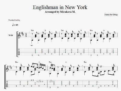 Sting - Englishman In New