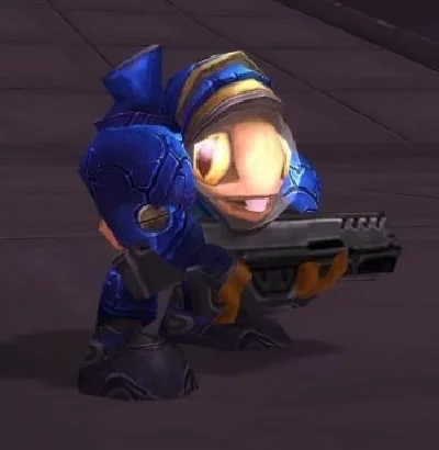 Grunty Marine Murloc Pet urchin Blizzcon 2009
